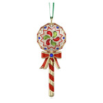 HOLIDAY CHEERS:ORNAMENT DULCIS LOLLIPOP