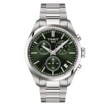 PR100/GR/CHRQ/STEEL/GREEN DIAL