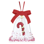 HOLIDAY CHEERS DULCIS:BELL ORNAMENT RED