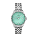 BALLADE/LR/Q/STEEL/GREEN MINT DIAL - 34MM